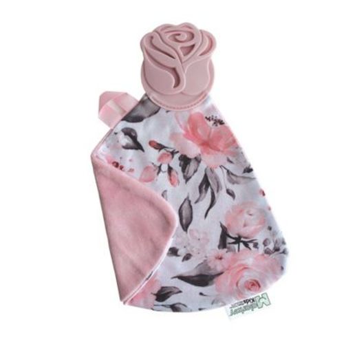 Malarkey Kids Munch-it Teether Blanket - Rosie Posie