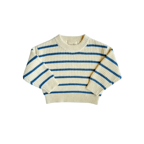 Luna + Luca | Chunky Knit Striped Sweater
