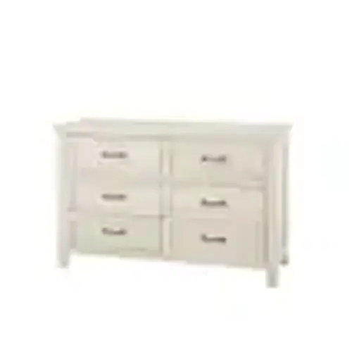 Westwood/Thomas Int'l Westfield White 6-Drawer Dresser