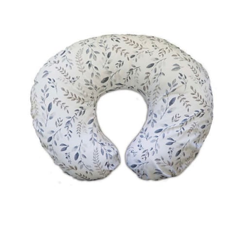 Boppy Original Feeding and Infant Support Pillow - Gray Taupe Leaves