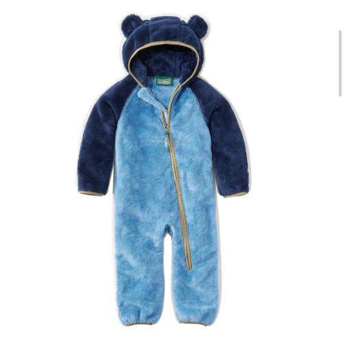 Infants' L.L.Bean Hi-Pile Fleece Bunting, Colorblock