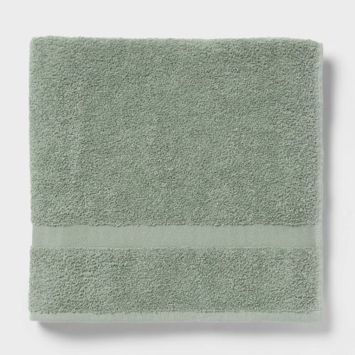 Bath Towel Sage Green - Room Essentials™