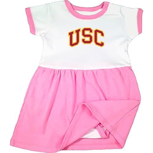USC Trojans Southern California Baby Onesie Bodysuit Dress