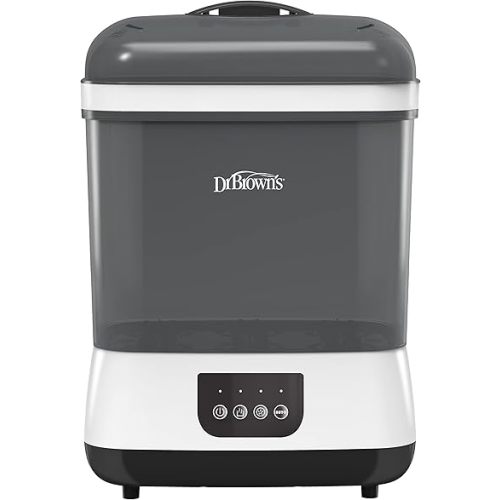 Dr. Brown's All-in-One Sterilizer and Dryer for Baby Bottles, Parts & Other Newborn Essentials