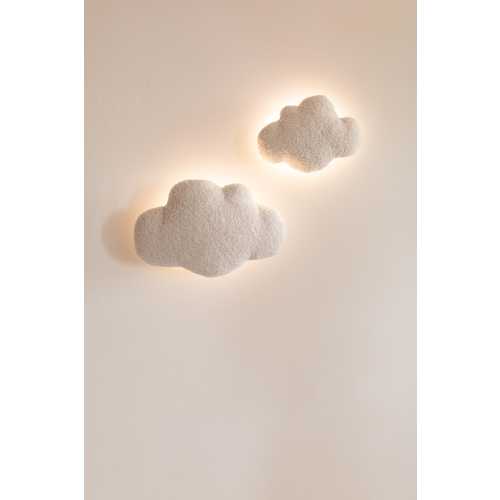 Bouclé Cloud Wall Light  ,Nursery Night Lamp ,Kids Room Decor