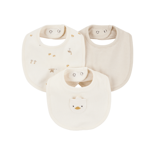 Baby 3-Pack Duck Bibs