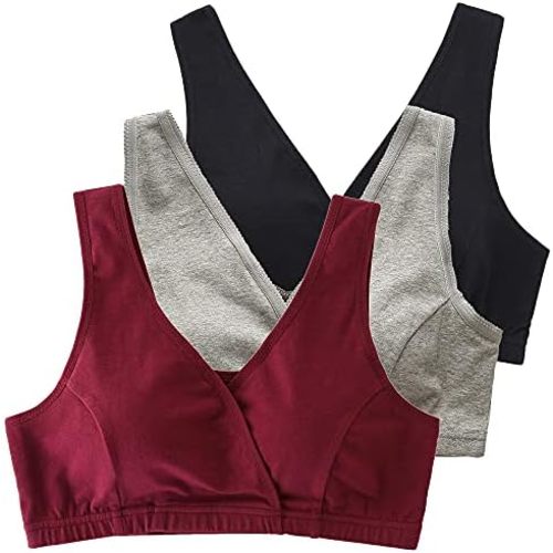 Women's Cotton Tank Sleep Bra for Maternity and Nursing
