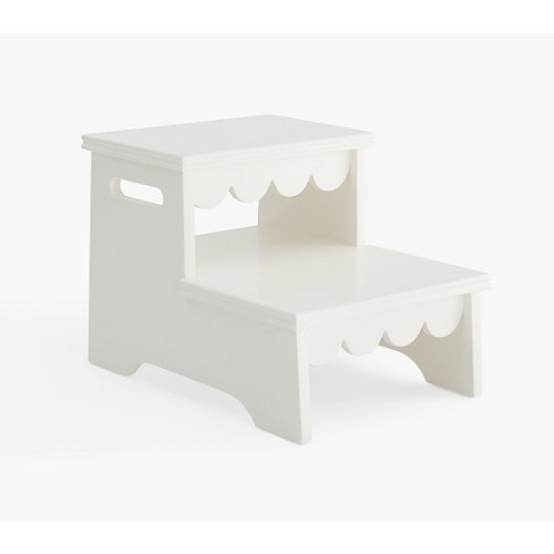 Scallop Double Step Stool | Pottery Barn Kids