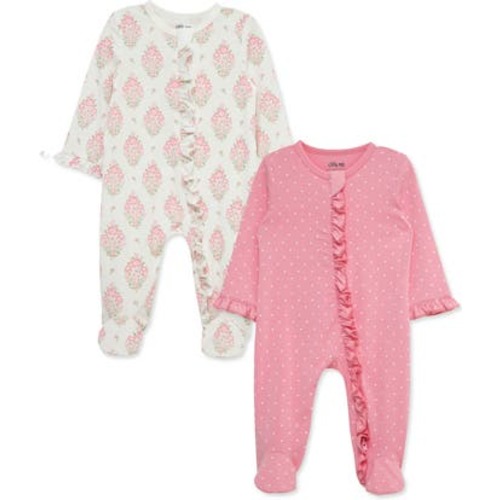 Little Me Floral 2-Pack Assorted Footies | Nordstromrack