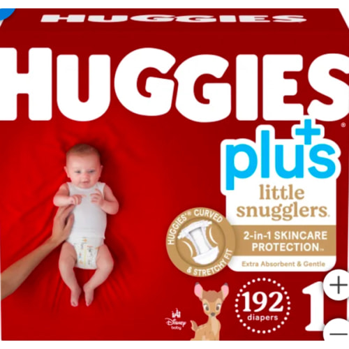 Huggies Plus Diapers Sizes 1