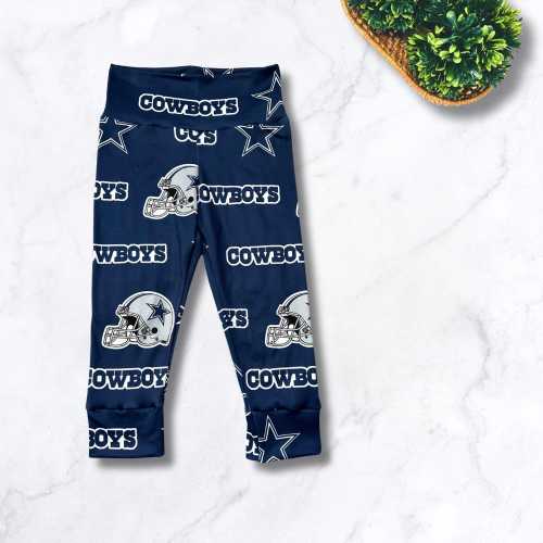 Dallas Cowboys Baby Pants Infant Toddler Football Leggings Gender Neutral Fan Outfit