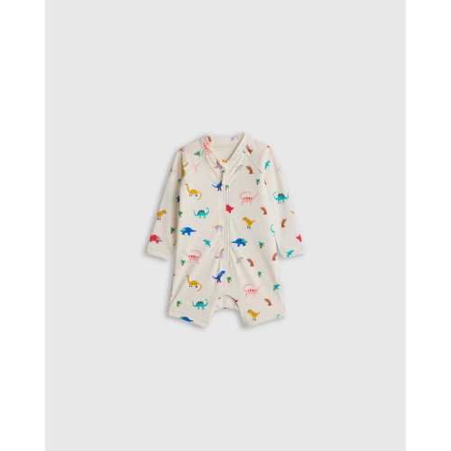 Any swimsuit, ex: Long Sleeve Zip-Up Rash Guard One-Piece 9-12 M