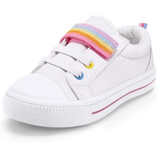 K KomForme Toddler Shoes Boys Girls Canvas Sneakers Size 4-13