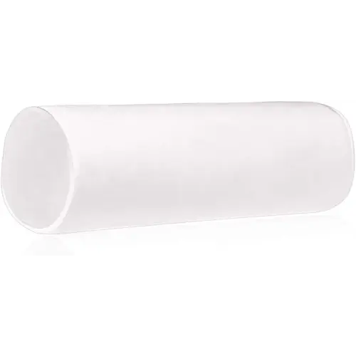 Tinbolunce Memory Foam Roll Pillow for Knee/Leg/Neck - Full Moon Bolster/Round Cylinder Pillow for Sleeping on Side or Back - Removable Cooling Cover Length 18" x 6" Diameter (Cream)