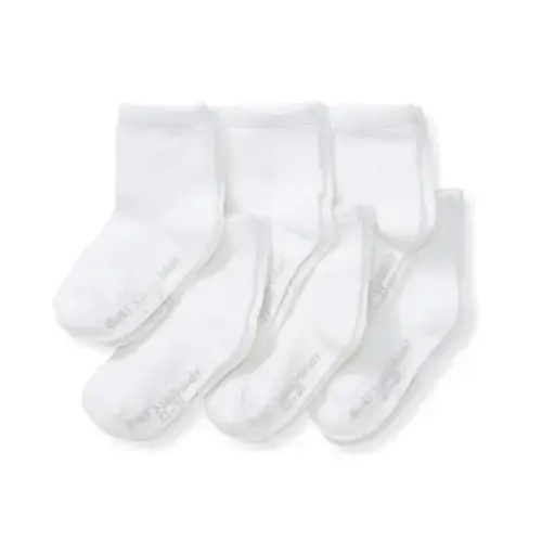 Baby Crew Socks 6 Pack - 3-12 mon. - Cloud