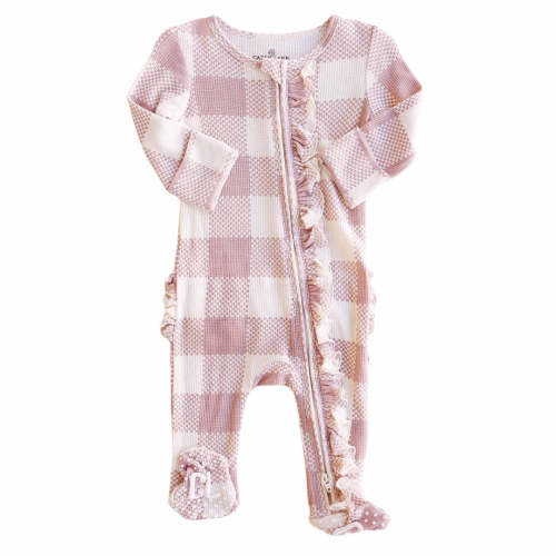 Girl Ruffle Zipper Footies | Best Sellers