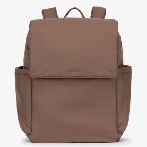Diaper Backpack with Laptop Sleeve - Hazelnut