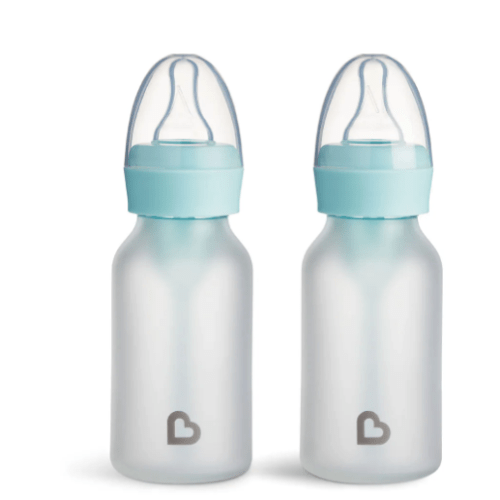 Bond® Silicone Glass Bottle 4oz, 2 pk - blue