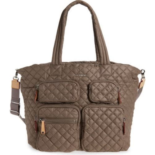 Large Metro Quilted Nylon Travel Tote