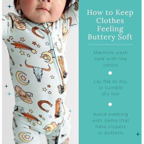 Posh Peanut Convertible Baby Sleepers - Boys Footless Baby Pajamas with 2 Way Zipper for Easy Diaper Changes 0-3m