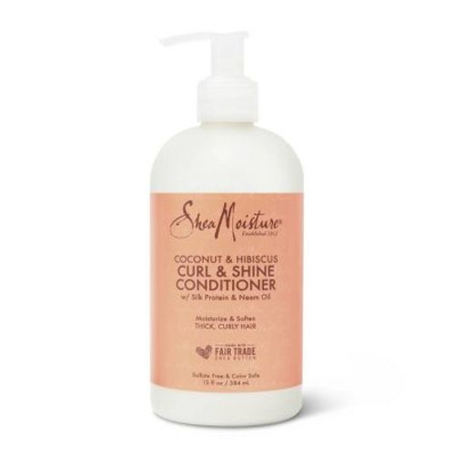 SheaMoisture Coconut and Hibiscus Curl & Shine Conditioner - 13 fl oz