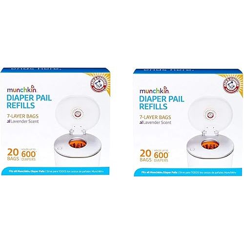 Munchkin Diaper Pail Snap (40 Count)