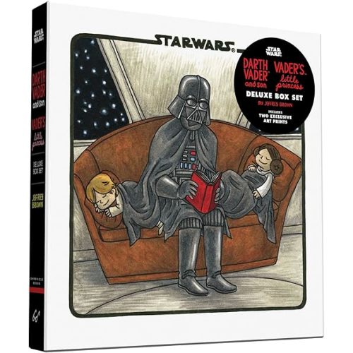 Darth Vader & Son / Vader's Little Princess Deluxe Box Set (includes two art prints) (Star Wars): (Star Wars Kids Books, Star Wars Children's Books, ... Gifts for Kids) (Star Wars x Chronicle Books) Hardcover – September 8, 2015
