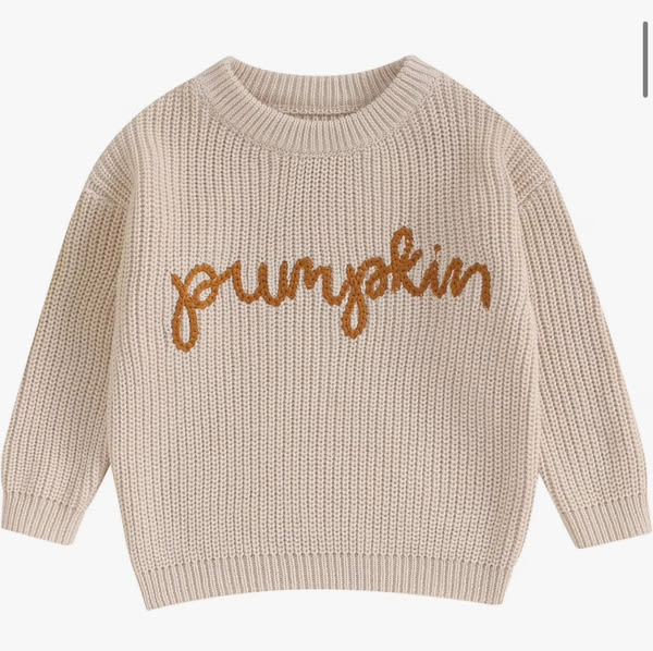 Infant Baby Boy Girl Oversized Knit Sweater Chunky Long Sleeve Pullover Sweater Shirts Warm Fall Winter Tops Clothes