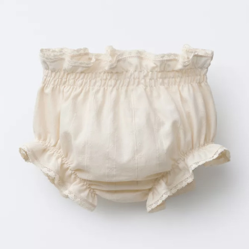 LACE TRIM BOTTOMS - Ecru | ZARA United States