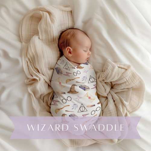 Wizard Swaddle | Minimalist Wizard | Magic Nursery | Wizard Nursery | Boho Magic Nursery | Magic Baby | Minimalist Swaddle | Wizard School
