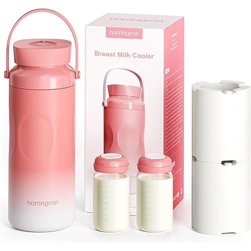 Portable Storage Milk Cooler Bottle Travel 22oz