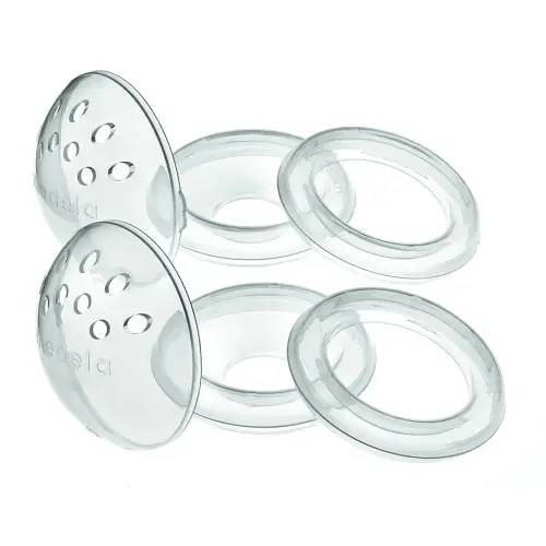 Medela TheraShells Breast Shells, Protect Sore, Flat, or Inverted Nipples While Pumping or Breastfeeding, Natural Appearance and Exceptional Comfort, Made Without BPA