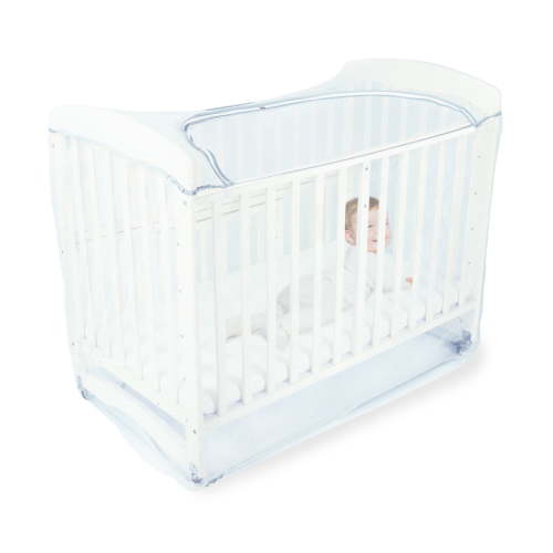 Orzbow Baby Crib Net to Keep Baby from Climbing Out, Encrypted Mosquito Net for Crib, Crib Safety Net with Two-Way Zippers, Durable and Breathable Mesh Cover, Falls and Mosquito Bites, White