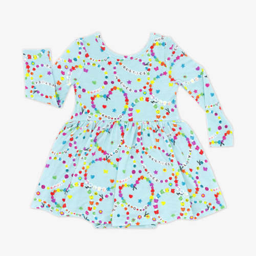 Friends Forever Twirl Dress with Bodysuit