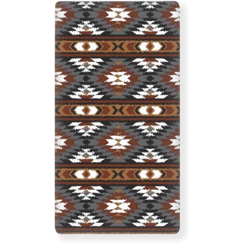 Baby Crib Sheets Aztec Themed Brown 52x28x8 in