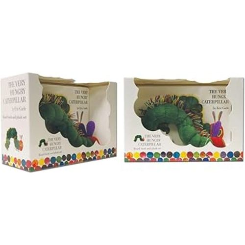 The Very Hungry Caterpillar Board Book and Plush (Book&Toy)