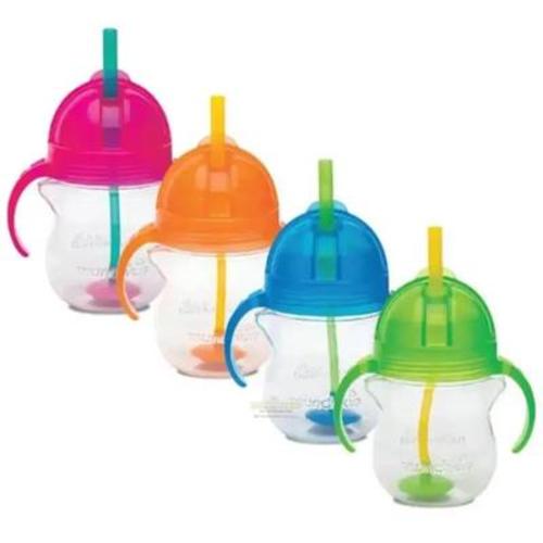 Munchkin Click Lock Weighted Straw Flexi Cup, 7 oz.