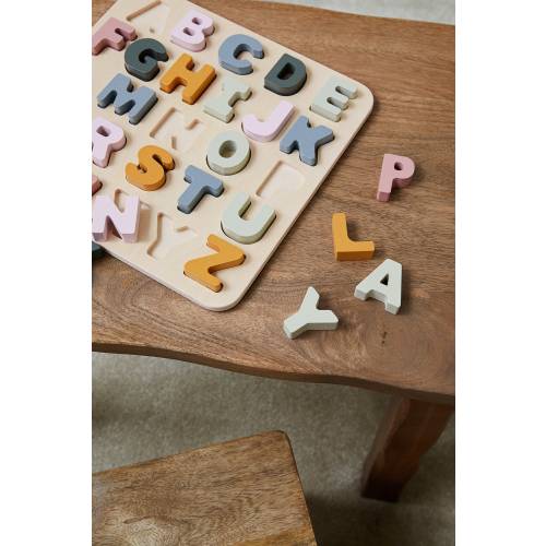 WOODEN ALPHABET PUZZLE