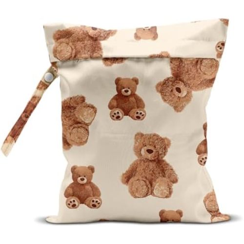 Wet Bag for Baby Swimsuit Dirty Clothes Diaper Yoga Gym, Wet Dry Bag, Beach Vacation Essential for Baby Travel Poor Swiming Bathing Toddler Diapers Items