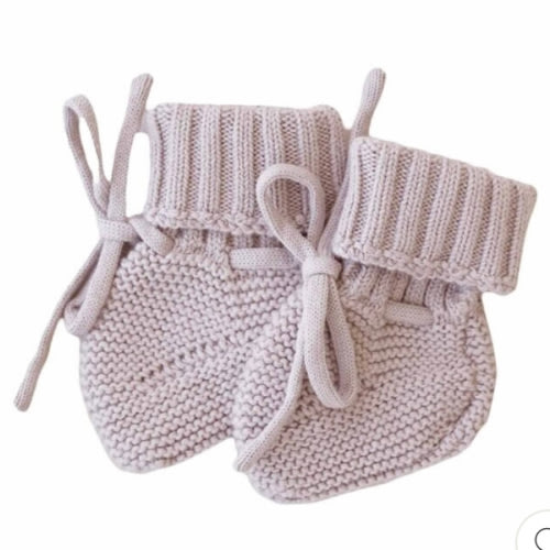 Knit Baby Booties | Caden Lane