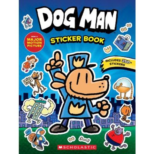 Dog Man the Movie: Official Sticker Book - by Scholastic (Paperback)