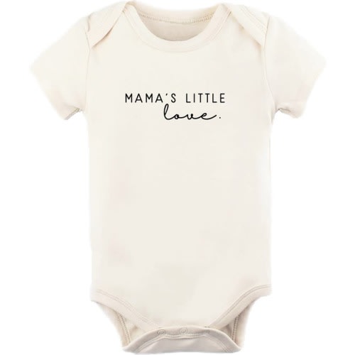 Baby Mama's Little Love Organic Cotton Bodysuit, Size: 3-6M