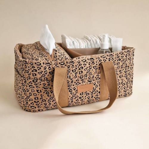 Nappy Caddy - Leopard | Petit Filippe