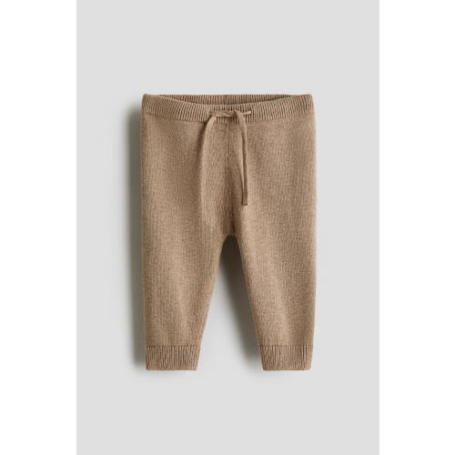 FINE-KNIT COTTON JOGGERS