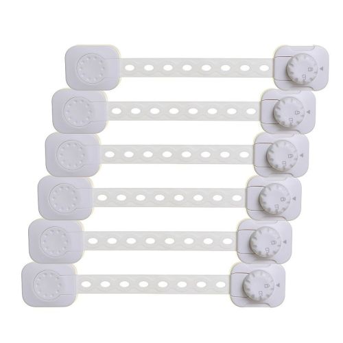 Dreambaby 6-Pack Twist 'N Lock Multi Purpose Baby Safety Latch