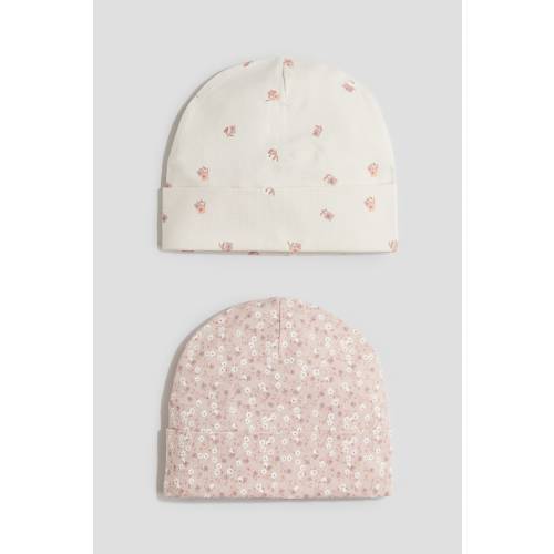 2-PACK COTTON BEANIES