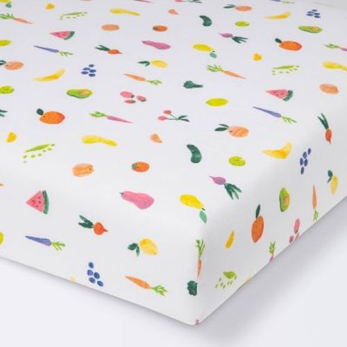 Fitted Crib Sheet - Cloud Island™ Fruits And Veggies