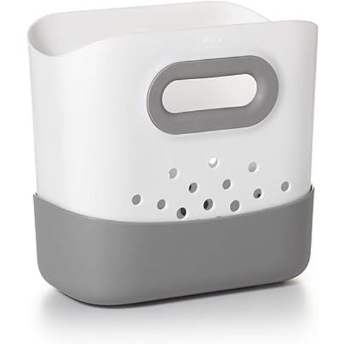 OXO Tot Stand Up Bath Toy Storage (Color: Gray)