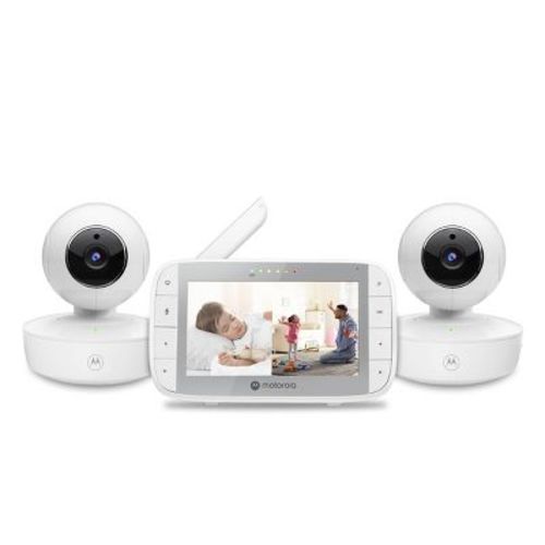 Motorola Nursery VM36XL-2 Non-Wi-Fi Video Baby Monitor with Portable Camera