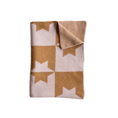 Jewish Heritage Baby Blanket by Adara Rituals: Gold